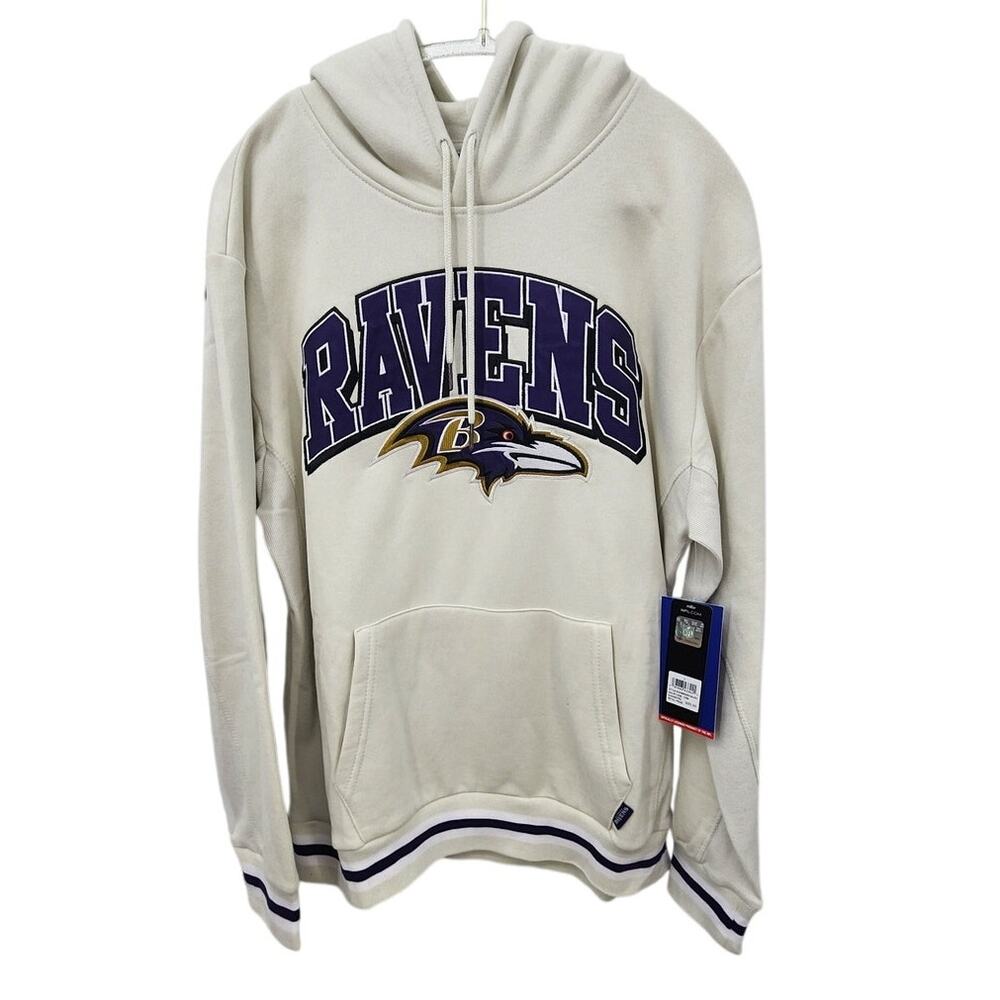 New NWT Ultra Game NFL Baltimore Ravens Hoodie Size Large